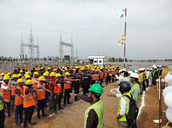 FPEL employees at site